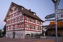 The Gasthaus Kreuz in Waldkirch