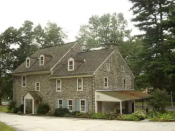 The Wall House from the rear