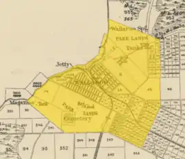 Town map, 1874