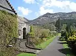 Benmore Botanic Garden, Benmore House, Walled Garden With Garden House, Gates And Fountain