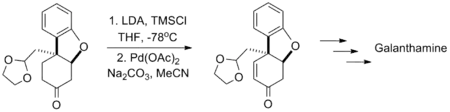 Tu synthesis of galantamine