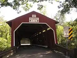 The western end of Wanich Covered Bridge No. 69 is in the township; the bridge crosses Fishing Creek into Mount Pleasant Township.