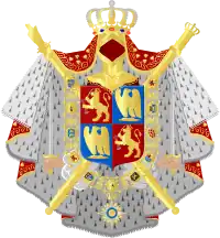 Coat of arms of the Kingdom of Holland, second design