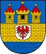 coat of arms of the city of Strasburg (Uckermark)