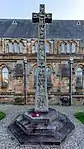 525-529 (Odd Nos) Shields Road And Albert Drive, War Memorial Within Enclosure Of Pollokshields Church (C Of S)