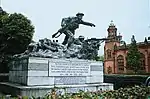 Kelvingrove Park At Dumbarton Road, Cameronians Monument