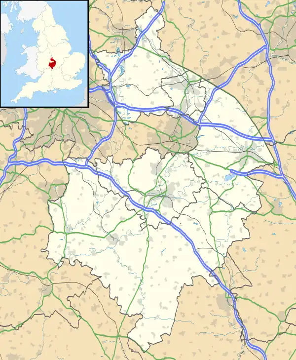 Leek Wootton is located in Warwickshire