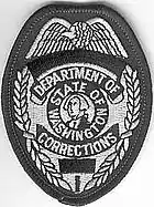 Badge patch of the Washington State Department of Corrections