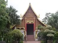 The image first appeared in 1434 at Wat Phra Kaew, Chiang Rai