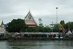 Wat Rai Khing as seen from Tha Chin River