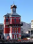 This Victorian clocktower with its Gothic characteristics was erected as a signal tower in 1883. Type of site: Clock Tower.