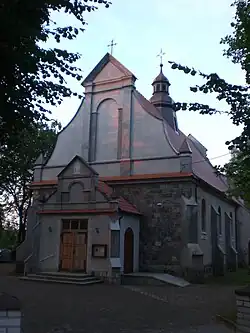 Sacred Heart church in Wda