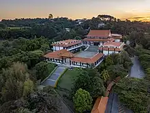 Aerial view of the Zu Lai Temple