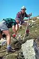 Trail construction on the Speikboden at the end of the 1990s and in the early 2000s