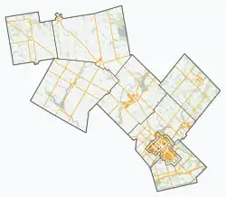 Puslinch is located in Wellington County