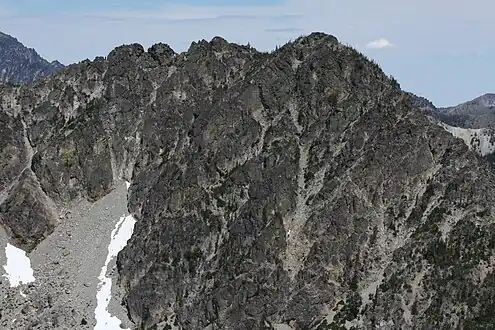 West aspect, from Teanaway Peak aka Genes Peak