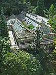 Conservatory and linking Bridge at North West corner of Wentworth Castle