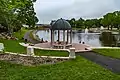 Wentworth Park, gazebo & West Pond