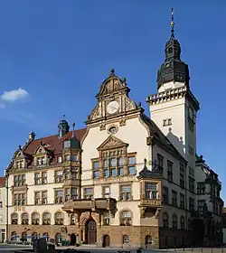 Werdau Townhall, Germany