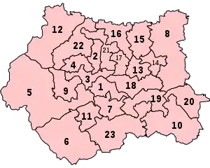 Former parliamentary constituencies in West Yorkshire