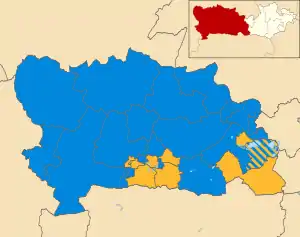 2007 results map