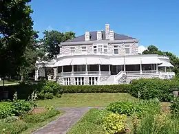 Exterior view of the west facade of Fulford Place