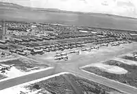 B-29s on West Field parking ramp