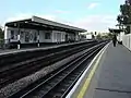 Westbound platform looking east