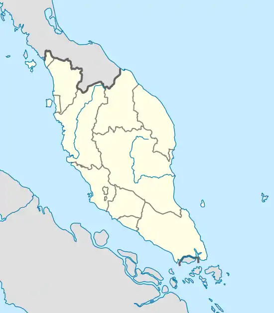 Hulu Selangor District is located in Peninsular Malaysia