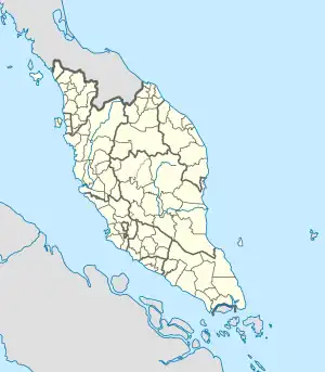 Aur Island is located in Peninsular Malaysia