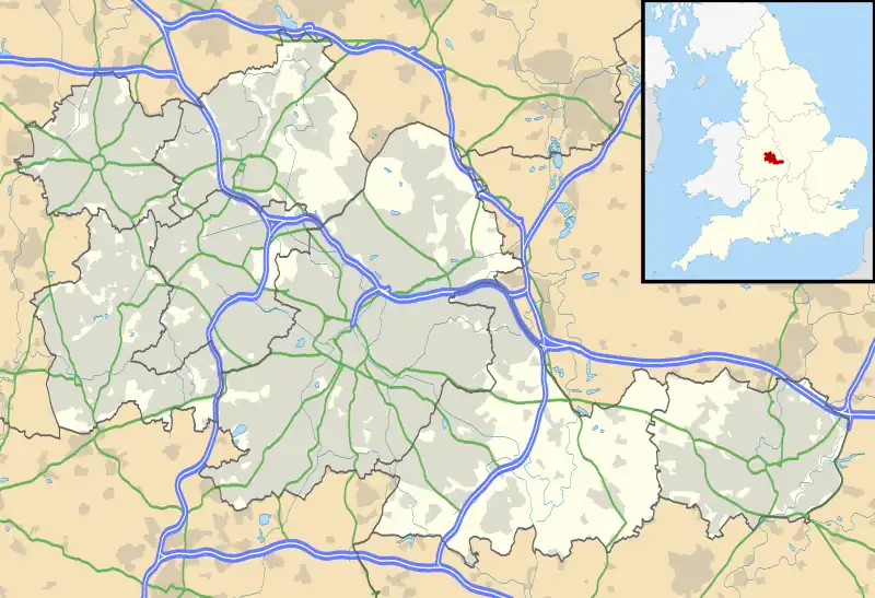 Sutton Four Oaks is located in West Midlands county