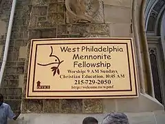 West Philadelphia Mennonite Fellowship rents space