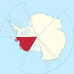 Location of Westarctica