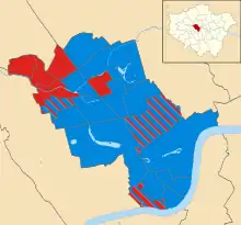 2018 results map