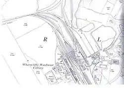 Overview of the colliery circa 1932.