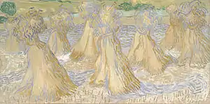 Vincent van Gogh, Sheaves of Wheat, July 1890