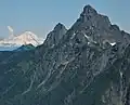 White Chuck from Mt. Pugh(Mount Baker to left)