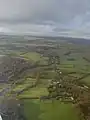 Whiteparish and Cowesfield from the air, looking NW