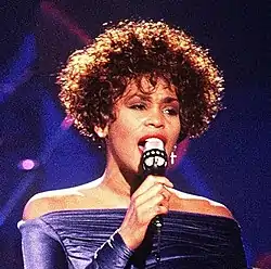 Singer Whitney Houston