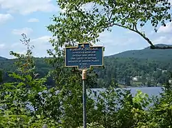 Historic Marker for Wiawaka Bateaux