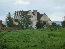 Wick Court, with Railings and Wall to North