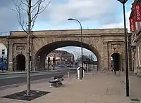 Wicker Arch and Adjoining Viaduct and Buildings