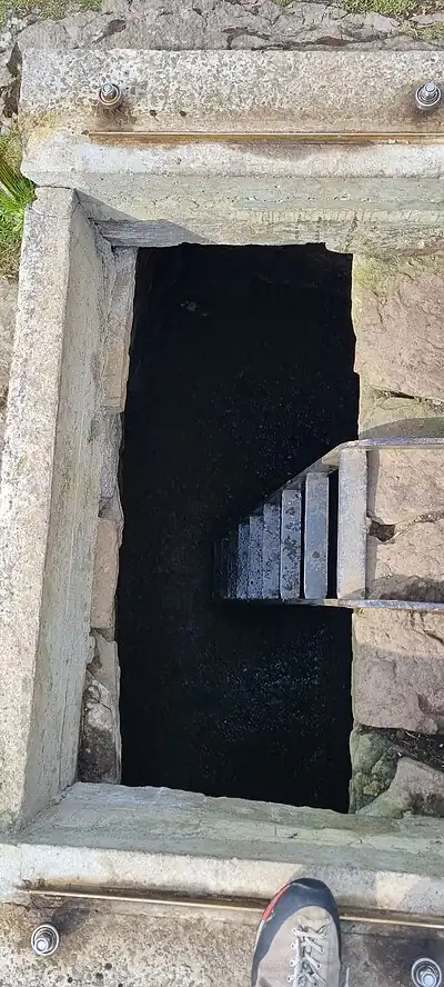 Wideford Hill chambered cairn entrance