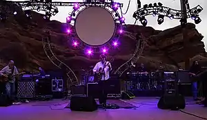 Widespread Panic performing at Red Rocks Amphitheatre, 2010