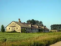 Former state farm in Wieżanka