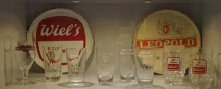 Wiel's beer glasses