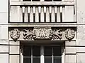 Monogram WBV on the Vienna head office building