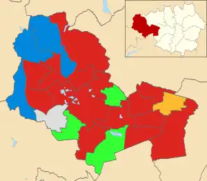 2007 results map