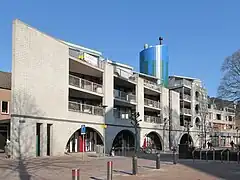 Wijchen, modern living appartements on the church square