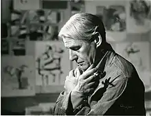 Artist Willem de Kooning in 1975.